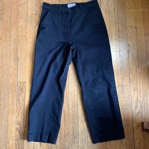 Everlane Straight Leg Crop 10 regular black